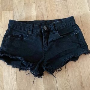 Blanknyc Black Jean Shorts Size 24